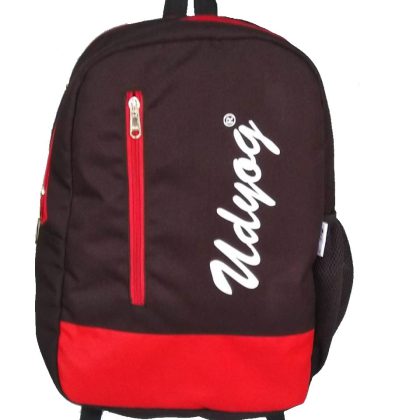 Udyog Laptop Backpack Code 600 Black Red