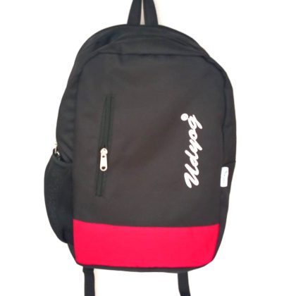Udyog Laptop Backpack Code 600 Black Red