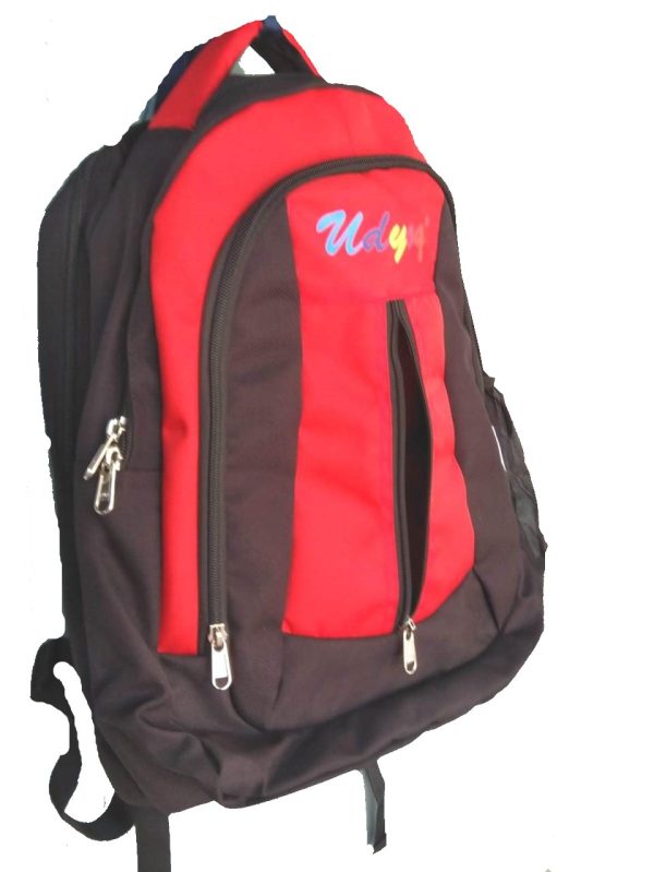 Udyog Backpack Code: 560 Red Black - Image 5