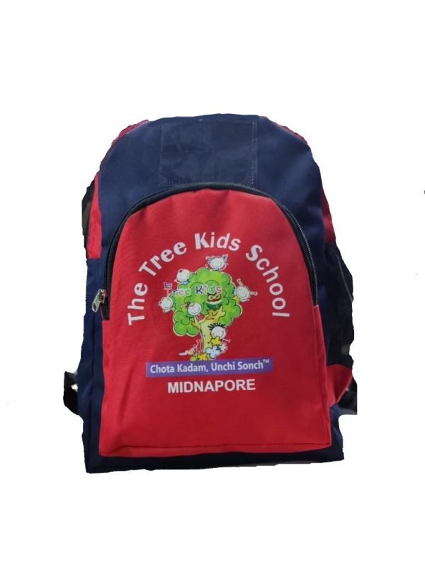 Udyog Tree Kids School Bag. Code: 646 Red Blue