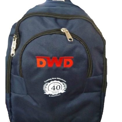 Udyog DWD Backpack .Code: 633 Blue