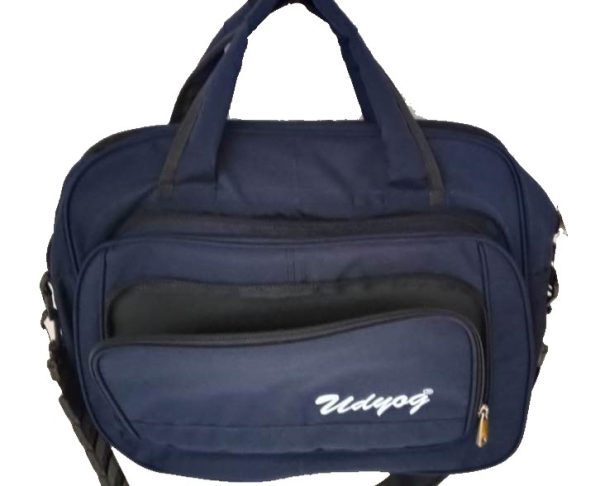 Udyog Laptop Bag Code: 568 Blue - Image 2