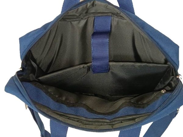 Udyog SSS Laptop Office Bag. Code: 653 Blue - Image 3