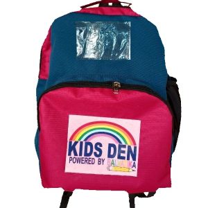 Udyog KIDSDEN School Bag. Code: 686 Red Blue