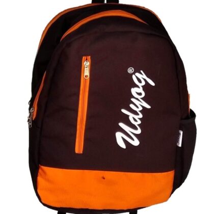 Udyog Backpack Code: 600A Black Orange