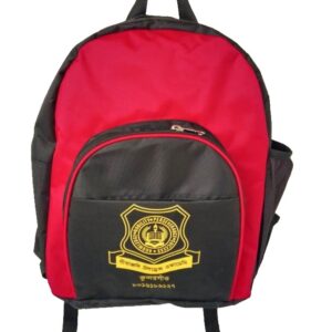 Udyog GCA School Bag.Code: 547 Red Black